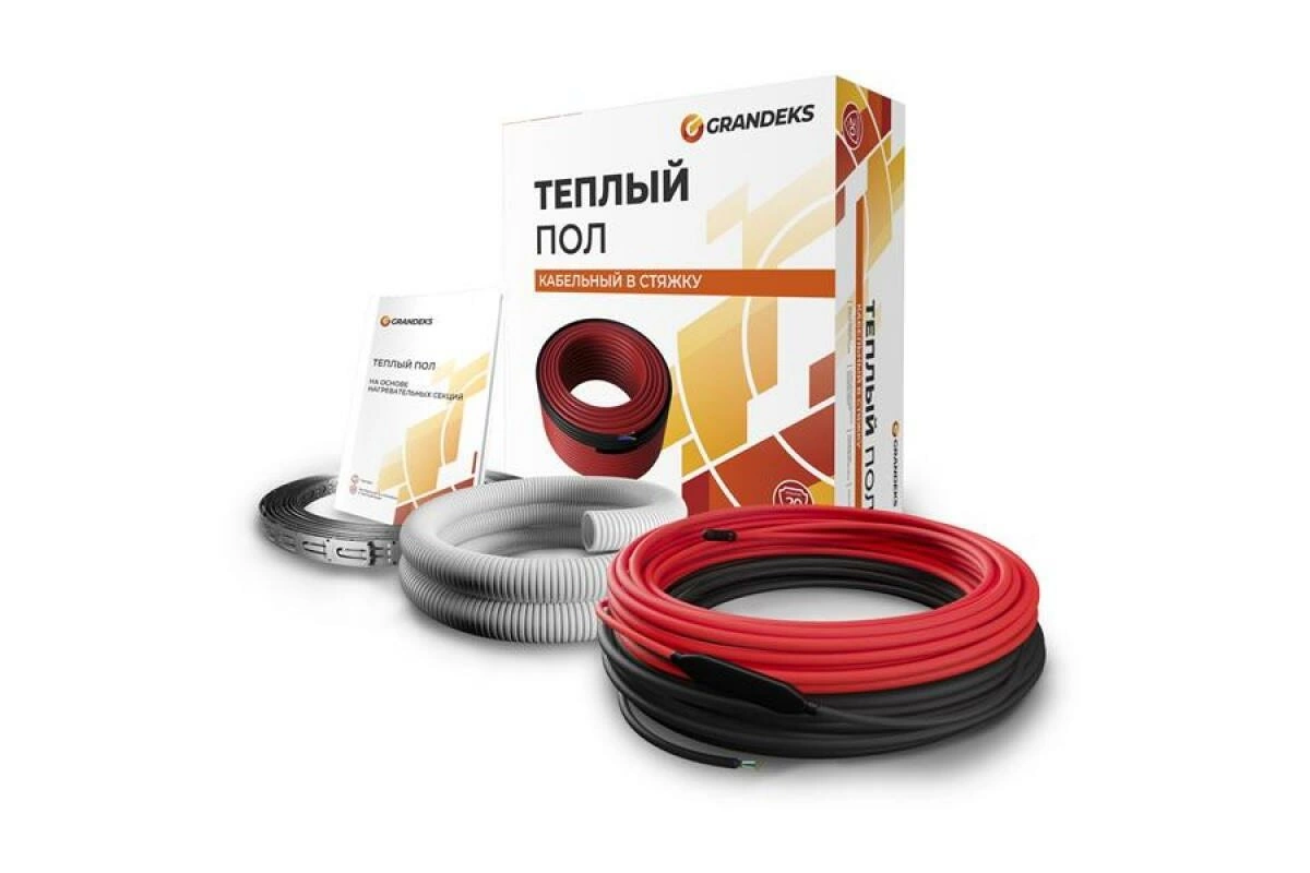 Теплый пол кабельный Grandeks G2-200 Вт. 10 м.п.